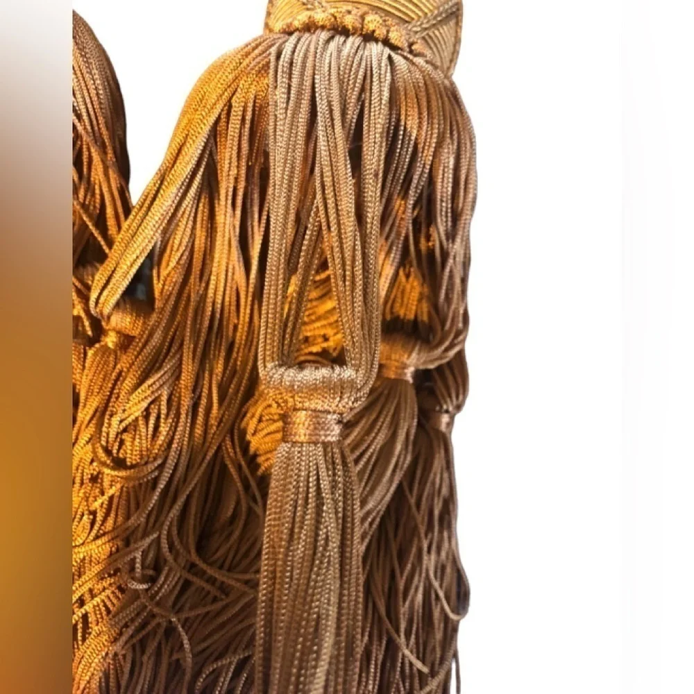 Moroccan Boho Style Drapery Tassels Braided Sconce Decor Versatile Decorating X2